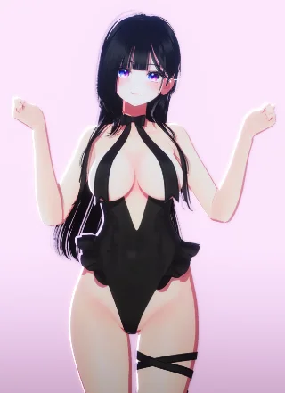 19금 의상_블랙